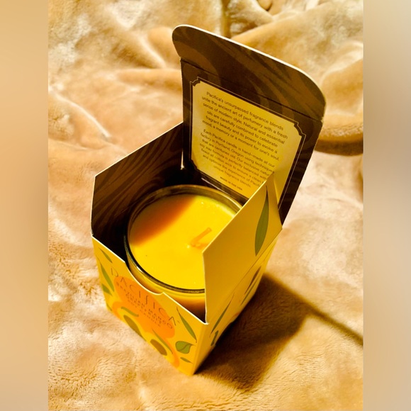 🕯🥭Rare Discontinued Pacifica Candles Brazilian Mango Grapefruit Soy Handmade🥭 - Picture 6 of 8